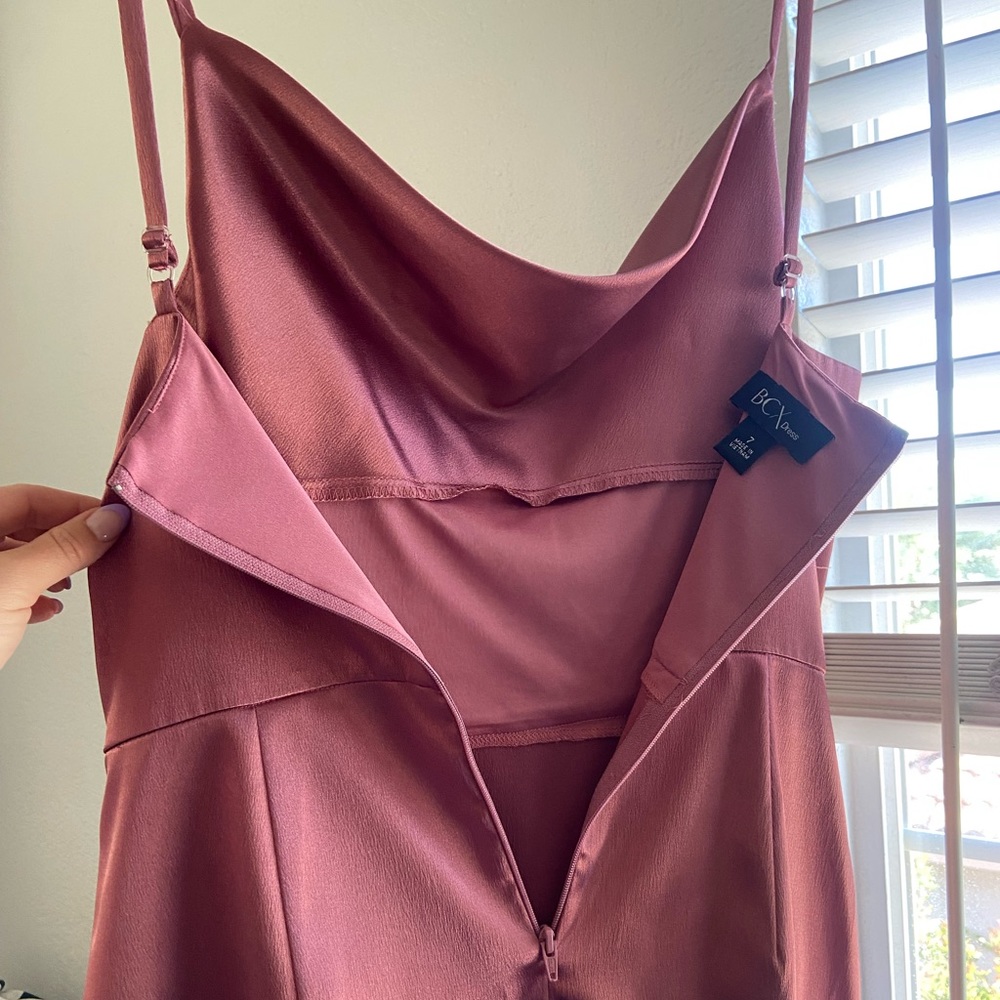 Fancy Silk Mini Dress